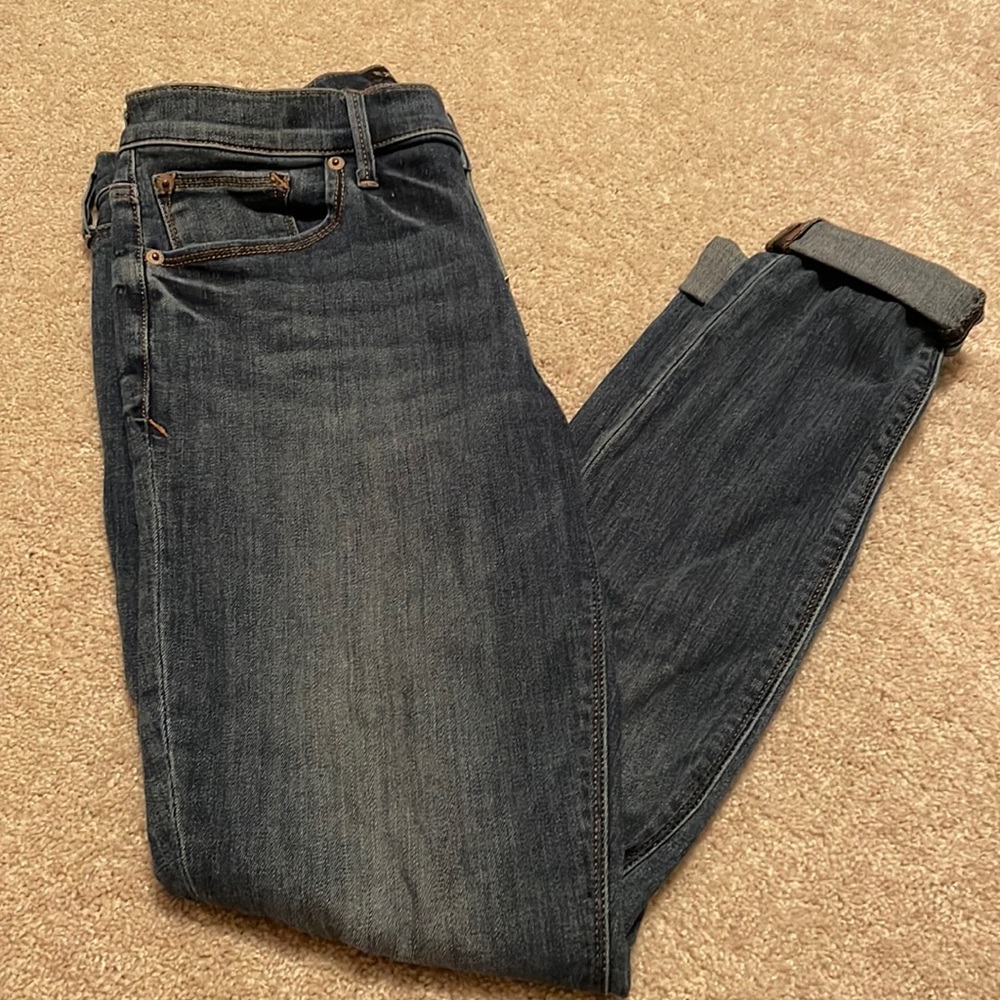 Express mid rise legging jeans
